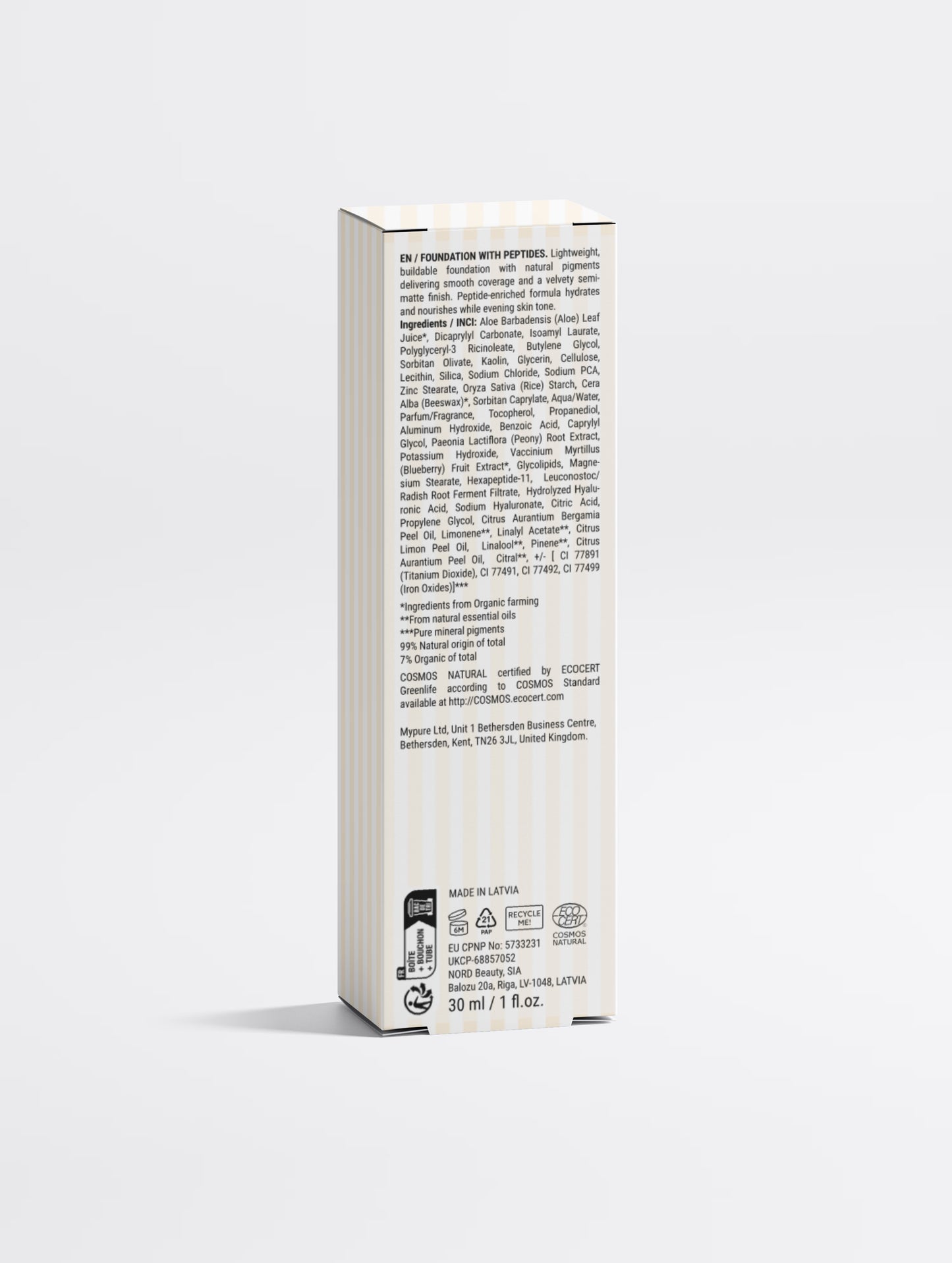 Foundation with Peptides, 15 Light Cool